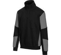 WÜRTH MODYF Sweat de travail zippé bicolore JOB+ BICOLOR noir/gris Noir M