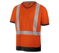 Tee-shirt de travail haute-visibilité orange fluo Würth MODYF Orange 6XL