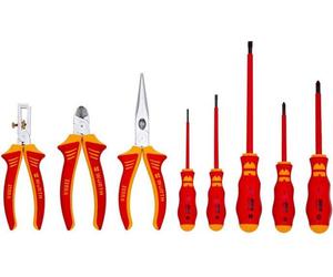 Würth pinces et tournevis VDE assortiment ZANG-SHRDRH-VDE-SORT-8TLG 071401 582961 1