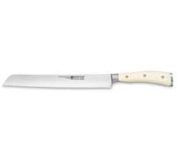Wüsthof Brotmesser mit Präzisions-Doppelwelle / Bread Knife Precision Double-Serrated Classic Ikon Crème 23 cm 1030431123