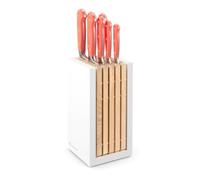 WÜSTHOF Classic Bloc couteaux avec 7 couteaux, Coral Peach (orange)