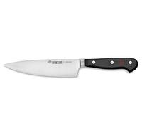 Wüsthof Couteau de chef Classic 16 cm Demi-grosseur Noir 1040130116