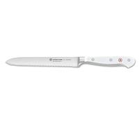 WÜSTHOF Classic White Couteau à saucisson 14 cm