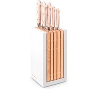 Couteaux en bloc CLASSIC COLOUR , set de 8, Pink Himalayan salt, Wüsthof