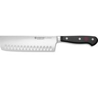 Wüsthof Nakiri mit Kullenschliff / Nakiri Hollow Edge Classic 17 cm 1030132617