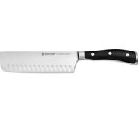 Wüsthof Nakiri mit Kullenschliff / Nakiri Hollow Edge Classic Ikon 17 cm 1030332617