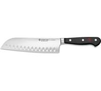 Wüsthof Santoku mit Kullenschliff / Santoku Hollow Edge Classic 17 cm 1030131317