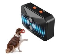 WUGEIN Anti-aboiement pour Chien,Automatique Boitier Ultrason Anti Aboiement Chien, 3 Niveaux réglables fréquence,Rechargeable et Etanche sifflet ultrasonique pour Chiens intérieurs et extérieurs