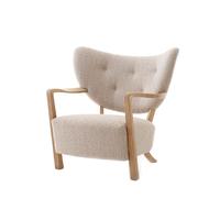 Fauteuil lounge structure chêne Wulff ATD2 WxHxD 85x85x84cm/with felt glides