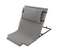 Wulimasun Dossier de Lit Électrique Relève-Buste 300 kg Télécommande | Angle 2-80°, Surface 120 x 75 cm, Commande Filaire 2 Boutons, Appuie-Tête et Coussin Jambes