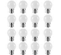 WULUN Ampoule LED Couleur B22 2W équivalente 20W 240LM AC 220V-240V B22 Baïonnette Ampoules Guirlande Couleur LED Ampoules Multicolore pour Maison Bar Fête Décoration d'ambiance - Lot de 16