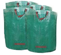 WUNDERGARDEN Lot de 4 déchets de jardin, feuilles, coupe verte, déchets végétaux, compost - Format rond, autonome et pliable - Sacs à feuilles et sacs de jardin