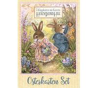 Wunderhaus Verlag Lot de 5 cartes de Pâques avec enveloppes Motif lapins Holly Pond Hill Recettes, jeux et faits intéressants pour enfants