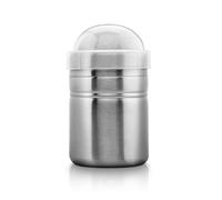 Wundermix - StreuPro Saupoudreur en Acier Inoxydable • Saupoudreur pour sucre, sucre glace, farine, cacao et cannelle • Pour embellir gâteaux, cappuccinos, etc. • Avec couvercle hermétique