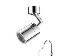WUNZILO Barre en forme de sept Aérateur de Robinet 360° Pivotant Embout Robinet Cuisine, Douchette Evier Cuisine, Mousseur Robinet Économie D'eau avec 2 Modes de Pulvérisation
