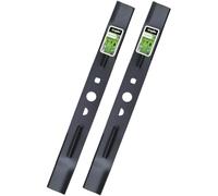 Wuples Lot de 2 lames de rechange pour tondeuse sans balais Ryobi RY401018 RY401170 RY401017 RY401180 50,8 cm 40 V - Lame en acier à faible levage PBLLM05 - 50,8 cm
