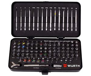 Wurth 614250300961 Assortiment embouts visseuse 105 pièces Valise métal