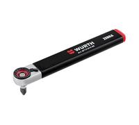 WURTH liquet pour embouts 1/4 pouces, chargeur 6 bits intégré, clé réversible avec tête rotative manuelle xtra plate liquet de poche, série limitée,