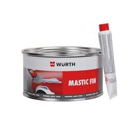 Wurth Mastic Fin de Finition Carrosserie Blanc 1960G - Enduit de Réparation Ultra Lisse - Sans Porosité - Ponçage Facile - Idéal pour Petits Défauts et Préparation avant Peinture - Qualité Carrossier