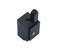 Wusvive Ciseau d'angle à angle droit pour équerre des charnières | Acier à haute teneur en carbone, longueur de 78 mm, charnière carrée et encoches de verrouillage, coins précis à 90 degrés