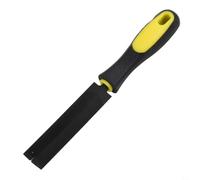 Wusvive Lime à élaguer T12 en acier à main | Poignée TPR, outil d'affûtage de scie à main, outils de jardinage, ébavurage, lime de menuiserie de 1,7 cm, pour élagage