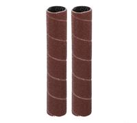 Wusvive Manchons de ponçage 115 mm x 19 mm / 4.5in, grain 80/150/240 oxyde | Axe oscillant pour ponceuses, ensemble mixte pour bois, métal, plastique, jade, s'adapte à la plupart des modèles