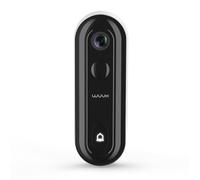 WUUK Caméra de Sonnette 2K Supplémentaire, Nécessite Homebase Existante, 180 Jours d’Autonomie, Sans Abonnement, WiFi 2.4/5 GHz, Détection Humaine et de Mouvement, Compatible avec Alexa et Google Home