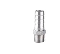 WUUKEPSG Raccord de Tuyauterie Mâle Avec Embout Cannelé (Raccord Tétine)/ Color/Dn25*25Mm
