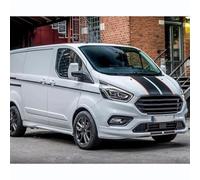 Wuweixf Autocollant de Voiture pour Ford Transit Tourneo Custom, Imperméables Autocollants Voiture Body Kit Modifié Décoration pour Voitures Véhicules,B/Black-Red