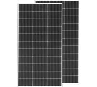 WUZECK Haute efficacité 24%, Design léger, 240W-2pcs 120W