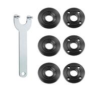WWYSSZ 7 Pièces Clé à Meuleuse D'angle, Compris 6 Écrous à Bride fe M14 | Grinder Bride ngle de Verrouillage lex et Installation de Bride, Accessoires pour Meuleuses D'angles fe 125 mm