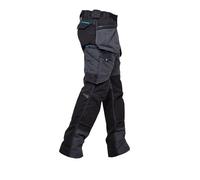 Portwest T702 WX3 Pantalon avec poches holster gris métal Gr. 38