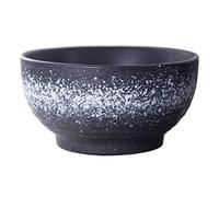 WXiaJ-Bols Bol en céramique créatif Noir Processus de Couleur de glaçage de 7 Pouces pour Les Nouilles de Riz au Restaurant à Domicile Grande capacité Ronde 1000mL
