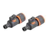 Wxinsheng 2 PCS Raccord Tuyau D'arrosage,16.5mm Adaptateur Robinet Tuyau Arrosage Raccord Rapide Arrosagepour Tuyaux d'eau de 1/2 Pouce pour Le Jardinage Domestique et l'irrigation des Petites fermes