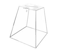 Wxqbjtam Boîte de Boîte Transparente Boîte à Suggestions Boîte de Collecte Multifonction en Acrylique Adaptée pour Bureau Collecte de Fonds Hôtel