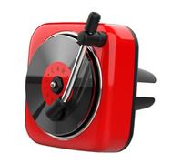 Wxqbjtam Diffuseur Décoratif pour Voiture, Mécanisme Rotatif et Par Le, Rouge