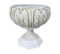 Wxqbjtam Pot de Fleurs Colonne, Pot de Fleurs Pilier Romain, Pot de Fleurs de Mariage, Statue de Colonne, Piédestal Romain, Pot Décoratif de Jardin en Fer, Con, L