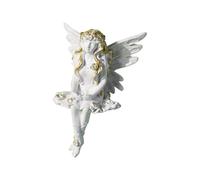 Wxqbjtam Statue, Petite Sculpture, Objet Décoratif, Artisanat, Décoration de Table Créative, Figurine D'ange Comme Décoration de Table, styler un