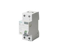 Siemens Disjoncteur différentiel 5SV3312-3 Type F 25 A 30 mA 230 V 1 + neutre 2 modules