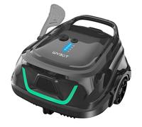 WYBOT A1 Robot de piscine avec système de double filtration - 120 min d'autonomie 2140 GPH Puissance d'aspiration 2.5h Charge rapide IP68 pour fonds de piscine plats