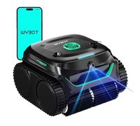 WYBOT C2 Vision Robot Piscine avec caméra AI et Batterie de 190min, 210m² | Aspirateur Piscine sans Fil, Double Filtre, 8 Modes, Nettoyage Fond/Parois/Ligne d'Eau,(2026Upgrade)VertMinuit