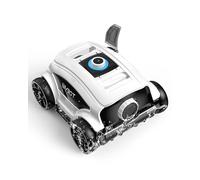WYBOT Osprey 300II Robot Piscine, Aspirateur Piscine sans Fil avec Batterie,Stationnement Automatique,Nettoyeur Piscine pour Piscines Hors Sol 100 m²,Buse Réglable,120 Min (Noir Blanc)