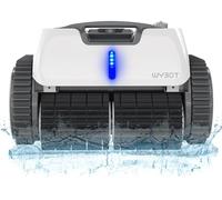 WYBOT Robot Piscine sans Fil pour 120 mins, Nettoyage Automatique du Sol, Ligne d'eau et des Murs, avec Charge Rapide, Aspirateur Piscine pour Piscines Hors Sol ou Enterrées Jusqu'à 120 ㎡