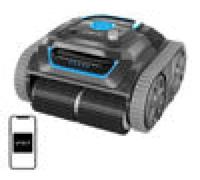 Wybot Robot électrique de piscine sans fil WYBOT S1 – Autonome, 3h d'autonomie, 7 programmes