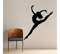 WYF anse Ballet Sticker Mural Dames Affiche d'art Mural Décoration De Chambre d'enfants Sticker 43X51Cm