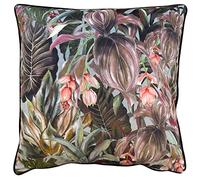 Wylder Mogori Wild Medinilla Coussin Garni de Plumes en Velours