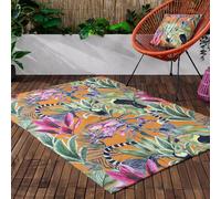 Wylder Tropics Kali Animals Tapis Tropical intérieur/extérieur Multicolore 120 x 170 cm