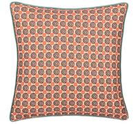 Wylder Tropics Onika Housse de Coussin passepoilée géométrique carrée