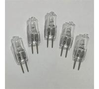 WYLIELAMSH Ampoule G4 5PCS 10W 6V JC G4 Base Lampe Halogène 5W 15W 20W Ampoules Bi-Pin 6 Volt JC 25W G4 6V 35W 40W 40W