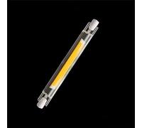 WYLIELAMSH Ampoule LED R7S, Tube En Verre COB, 78MM 20W 118MM 30W, Lampe Halogène De Remplacement 80W J78 J118, Spot Lumineux À Diode AC 220V 230V,Blanc Chaud,30W 118MM
